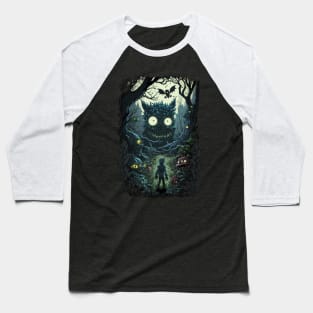 Creeps In The Forest 4 Baseball T-Shirt